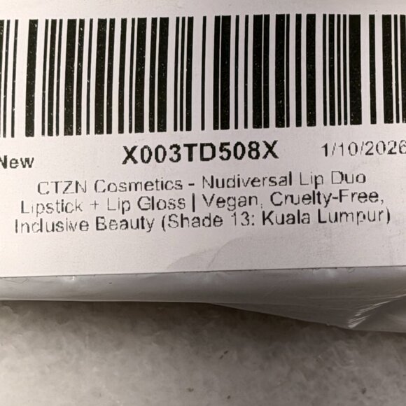 CTZN Cosmetics-Nudiversal Lip Duo Lipstick + Lip Gloss| Elements Dual Eyeshadow - Picture 2 of 6